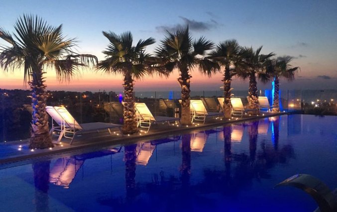 Zwembad van hotel Hugo's Boutique in Malta